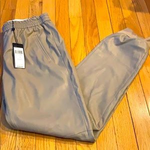 NWT BCBG Leather Joggers